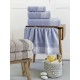 Σετ Πετσέτες (30x50 + 50x90 + 70x140) Plush - Blue Σετ Πετσέτες (30x50 + 50x90 + 70x140) Plush - Blue