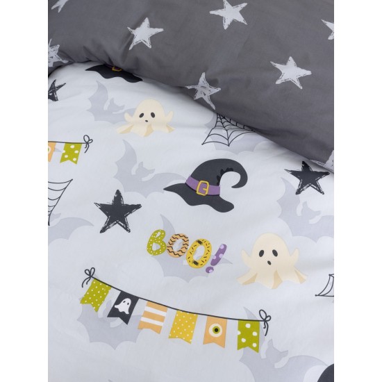 Σετ Σεντόνια Μονά με Λάστιχο - Boo!