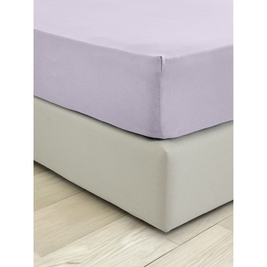 Σεντόνι Υπέρδιπλο με Λάστιχο - Tender Amethyst