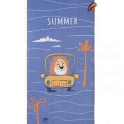Πετσέτα Θαλάσσης 70x140 - Lion Trip