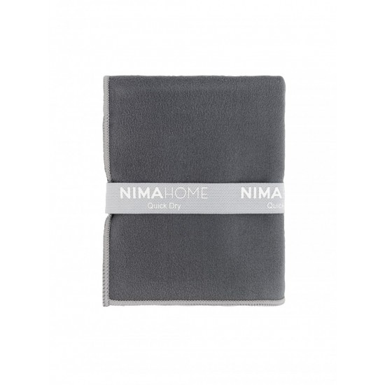 Πετσέτα Γυμναστηρίου 50x90 - Riva Dark Gray