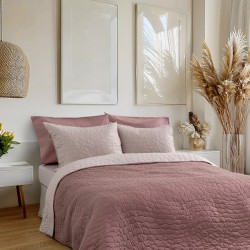 Κουβερλί Μονό 160x240 - Nala Wild Dusty Pink / Apple