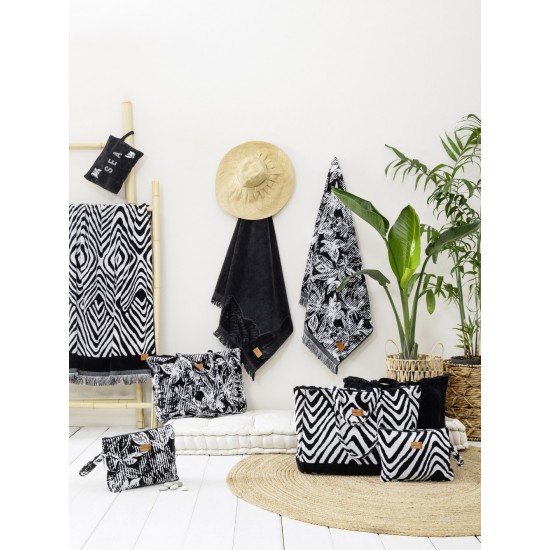 Πετσέτα Θαλάσσης 90x160 - Sea Serene Jacquard