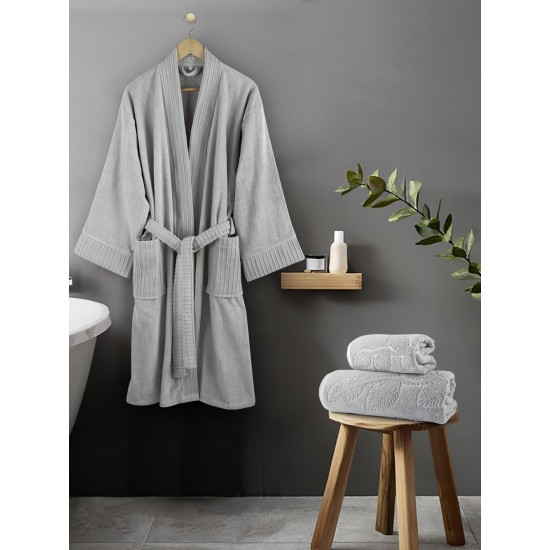 Μπουρνούζι Kimono - Large - Velvet Gray