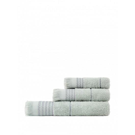 Σετ Πετσέτες (30x50 + 50x90 + 70x140) Plush - Dusty Mint