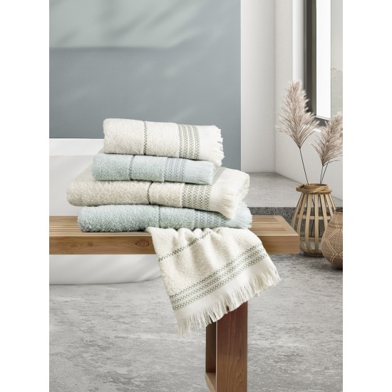 Σετ Πετσέτες (30x50 + 50x90 + 70x140) Plush - Light Beige