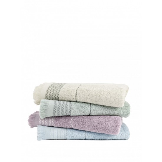 Σετ Πετσέτες (30x50 + 50x90 + 70x140) Plush - Light Beige