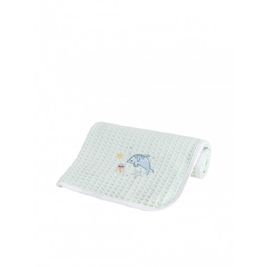 Κουβέρτα Πικέ 80x110 - Sea Love