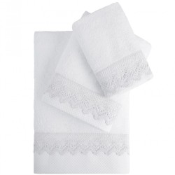 Σετ Πετσέτες (30x50 + 50x90 + 70x140) - Demur White