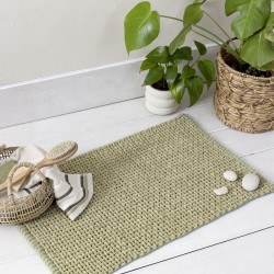 πατάκι μπάνιου 50x80 Mist - Olive Green
