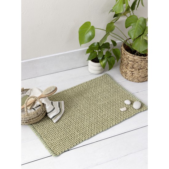 πατάκι μπάνιου 50x80 Mist - Olive Green