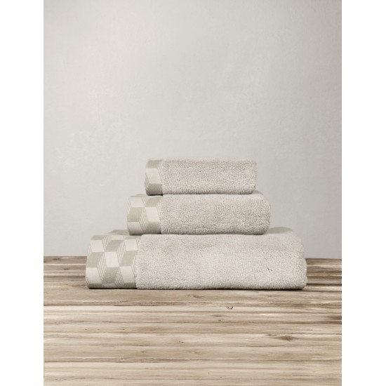 Πετσέτα 50x100 Luxe - Light Taupe