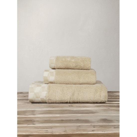 Πετσέτα 90x145 Luxe - Mustard Beige