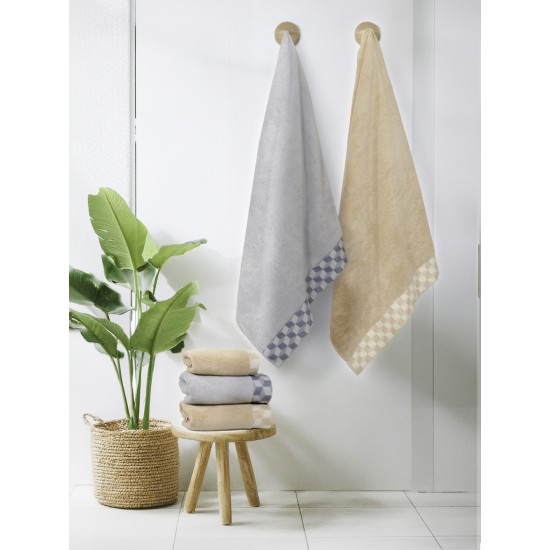 Πετσέτα 90x145 Luxe - Mustard Beige