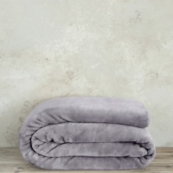 Κουβέρτα Βελουτέ Γίγας 240x260 Coperta - Smoky Lilac