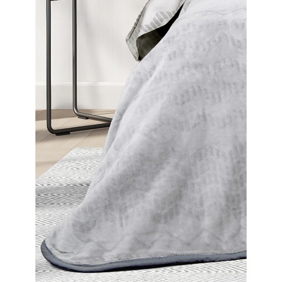 Κουβέρτα Βελουτέ Υπέρδιπλη 220x240 - Jeymour