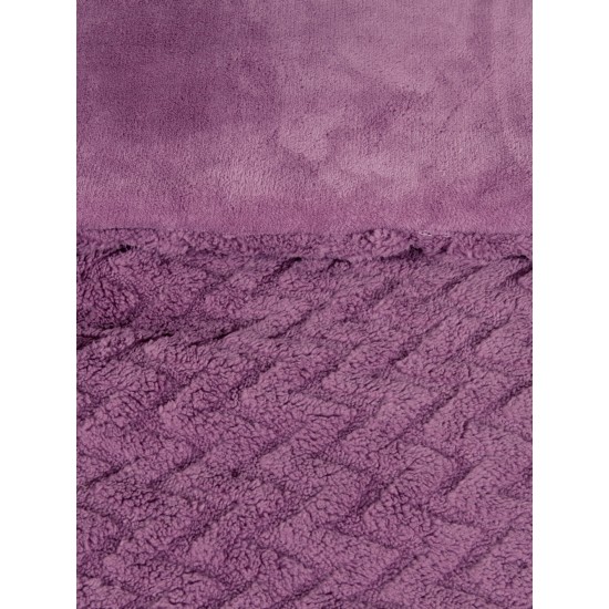 Κουβέρτα/Πάπλωμα Υπέρδιπλο 220x240 - Muffle Mauve