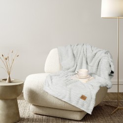 Κουβέρτα καναπέ 130x170 - Serenus Gray