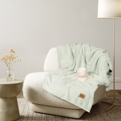 Κουβέρτα καναπέ 130x170 - Serenus Mint