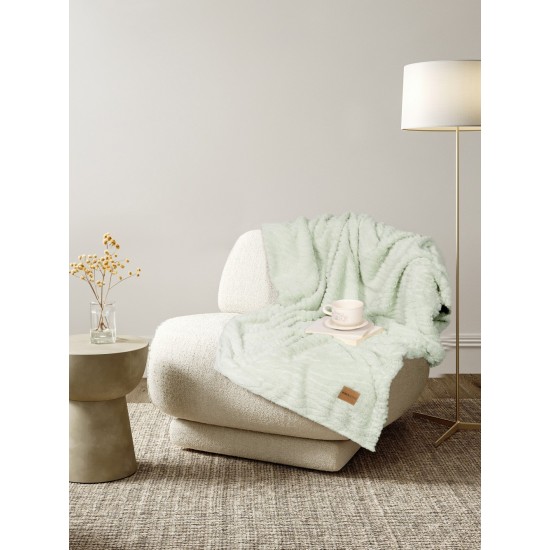 Κουβέρτα καναπέ 130x170 - Serenus Mint