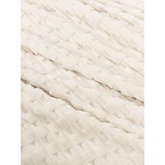 Κουβέρτα Υπέρδιπλη 220x240 - Savara Light Beige