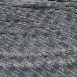 Κουβέρτα Υπέρδιπλη 220x240 - Savara Dark Gray