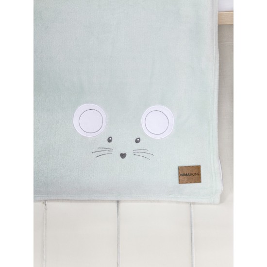 Κουβέρτα Κούνιας 110x150 - Mouse