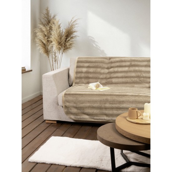 Ριχτάρι Αντιολισθητικό 180x180 - Lunetta Beige