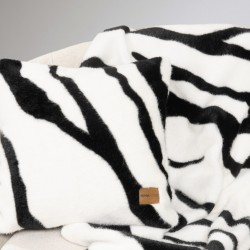Διακοσμητική Μαξιλαροθήκη 45x45 - Sebra White