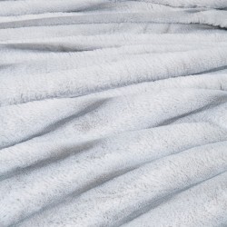 Κουβέρτα Υπέρδιπλη 220x240 - Carezza Light Gray
