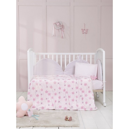 Κουβέρτα Λίκνου 80x110 - Bloomie