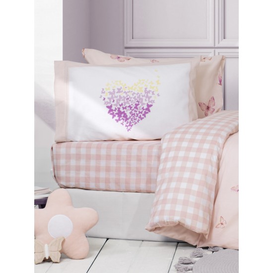 Σετ Σεντόνια Μονά με Λάστιχο - Bettina