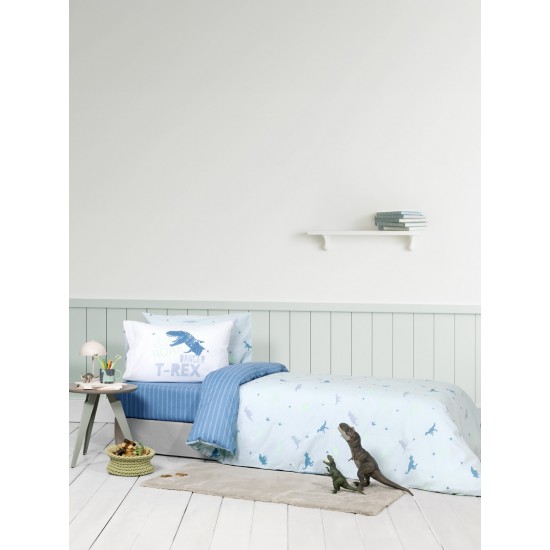 Σετ Σεντόνια Μονά με Λάστιχο - Roar