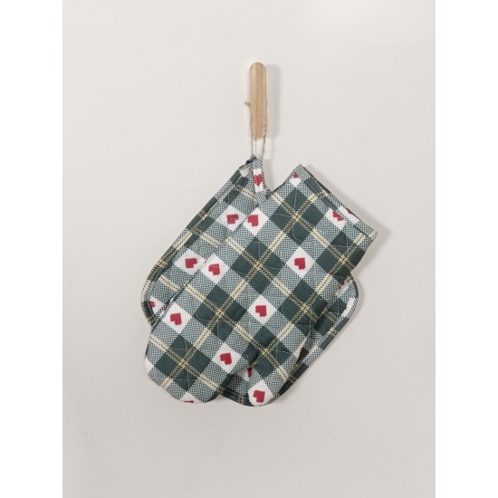 Σετ Κουζίνας (Γάντι + Πιάστρα) - Christmas Love