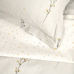 Σετ Σεντόνια Υπέρδιπλα με Λάστιχο - Delicate