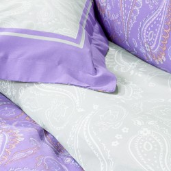 Σετ Σεντόνια Υπέρδιπλα με Λάστιχο - Flow