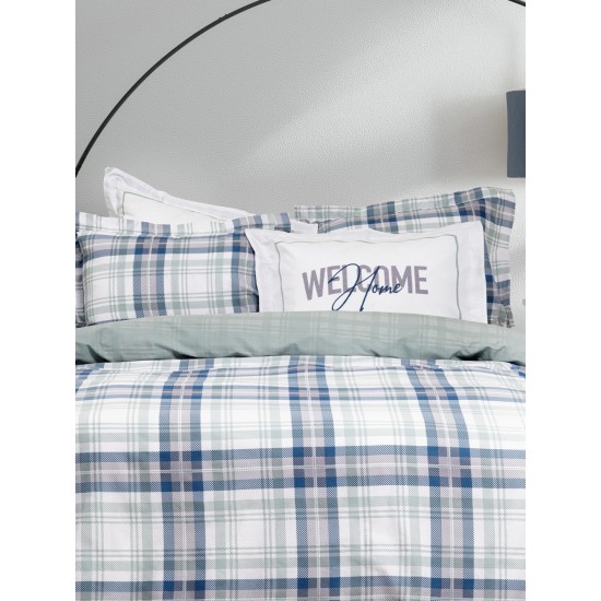 Σετ Σεντόνια Υπέρδιπλα με Λάστιχο - Welcome