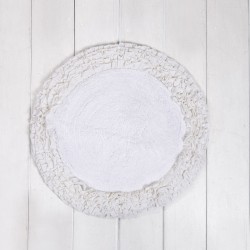 Πατάκι Μπάνιου Δ60 - Eden White