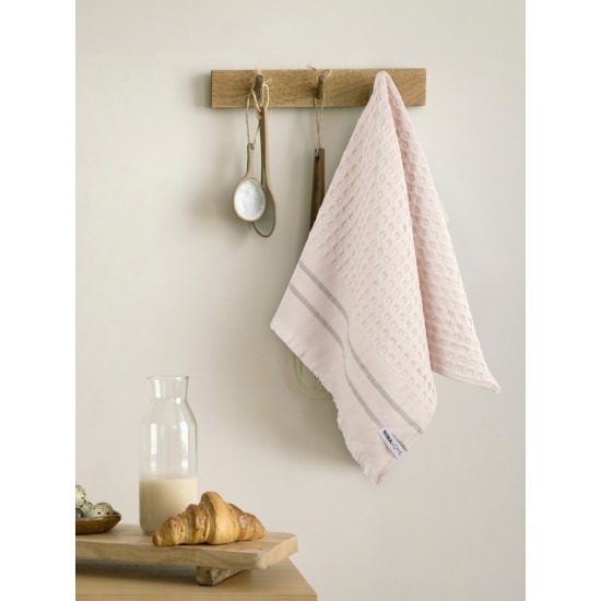 Πετσέτα Κουζίνας 40x60 - Honeycomb Pink