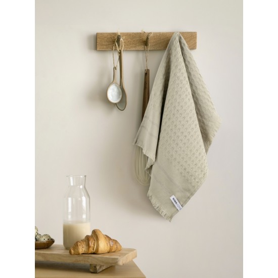 Πετσέτα Κουζίνας 40x60 - Honeycomb Taupe