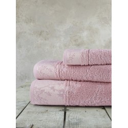 Σετ Πετσέτες (30x50 + 50x90 + 70x140) - Inverno Pink