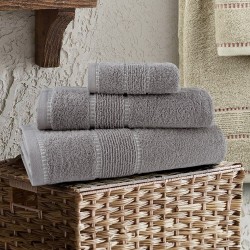 Σετ Πετσέτες (30x50 + 50x90 + 70x140) - Pivot Gray
