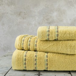 Σετ Πετσέτες (30x50 + 50x90 + 70x140) - Retour Mustard