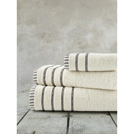 Σετ Πετσέτες (30x50 + 50x90 + 70x140) - Fellow Beige