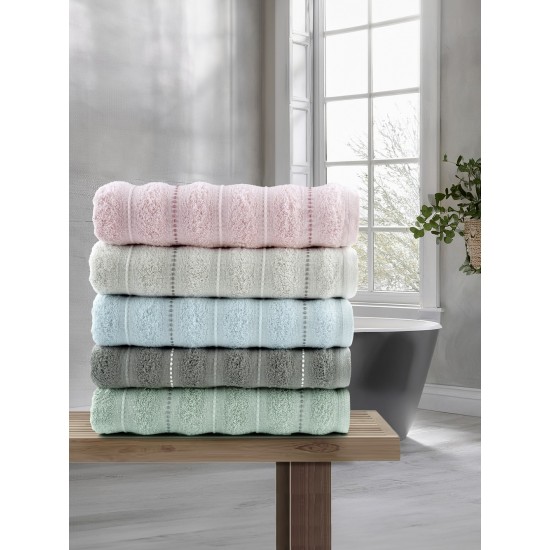 Σετ Πετσέτες (30x50 + 50x90 + 70x140) - Aura Dark Gray