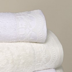 Σετ Πετσέτες (30x50 + 50x90 + 70x140) - Amour Ivory