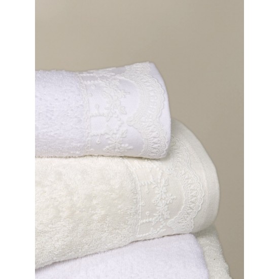 Σετ Πετσέτες (30x50 + 50x90 + 70x140) - Amour Ivory