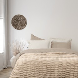 Κουβέρτα Υπέρδιπλη 220x240 - Mossy Beige