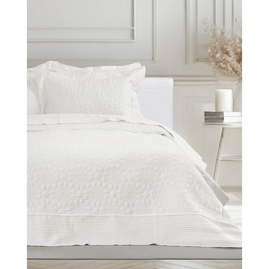 Σετ Κουβερλί 240x260 - Calla Ivory