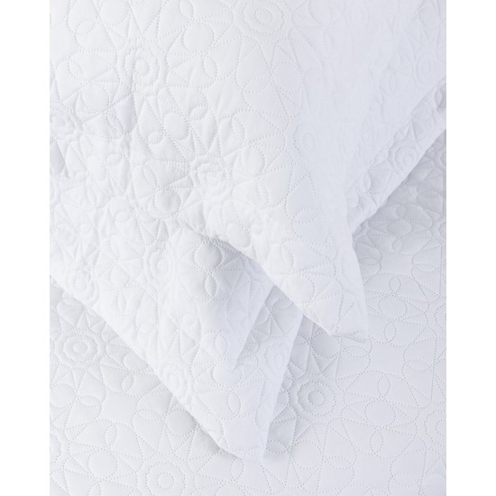Σετ Κουβερλί 240x260 - Calla White